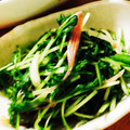 mack♪♪♪'s cooksnap of when they made 水菜とミョウガのゴマおひたし.