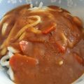 oknkno's cooksnap of when they made 材料コレだけ!リメイク!残りカレーうどん.