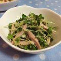 さやねぇ☆'s cooksnap of when they made おさかなソーセージとかいわれの小鉢.