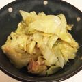 からぶ's cooksnap of when they made レンジでチン！キャベツとツナのごま油和え.