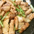 クック07L0RQ☆'s cooksnap of when they made 豚肉とカブの簡単ピリ辛炒め物★お弁当にも.