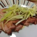 冬月莉's cooksnap of when they made ネギチャーシュー.