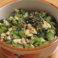 もんしゅしゅ's cooksnap of when they made 菊菜のごまチーズ和え.
