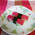 龍青空ママ's cooksnap of when they made 簡単！材料3つでおかずマグロもどき～♪.