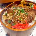YUH♡ママ's cooksnap of when they made うなぎのタレで☆豚バラ蒲焼き.