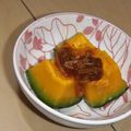 きらり流れ星's cooksnap of when they made お手軽♪かぼちゃのナメタケ和え.