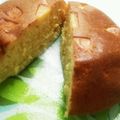 たこるまめお's cooksnap of when they made 炊飯器で簡単おやつ☆りんごケーキ.