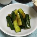 ✿❀✿❀'s cooksnap of when they made 胡瓜の醤油漬け.