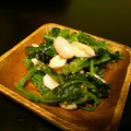 もものはちみつ's cooksnap of when they made ゆで落花生とほうれん草のごま和え.