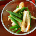 horseland's cooksnap of when they made ちくわとアスパラのからし和え.