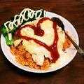 よしみるく's cooksnap of when they made ふわとろ＊チーズオムライス.