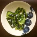 アンメイスイ's cooksnap of when they made 簡単！ピリ辛♪たたききゅうり.