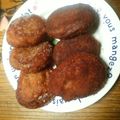 のぶなお７'s cooksnap of when they made バナナおからドーナツ☆卵なし。.