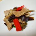 リ リ ィ's cooksnap of when they made ナス皮と豚バラで小さな一品.