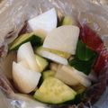 チャッピのにーさん。's cooksnap of when they made ビニール袋でかぶときゅうりの浅漬け.