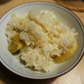 みちこちゅぽま's cooksnap of when they made 秋の味覚サツマイモご飯.