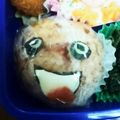 しゃち鳥's cooksnap of when they made 妖怪ウォッチ＊砂夫のキャラ弁.