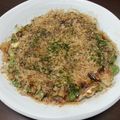 でかあし's cooksnap of when they made 簡単★山東菜たっぷりお好み焼き.