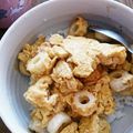 真央pooh's cooksnap of when they made ☆簡単節約☆お昼ご飯にふわふわ玉子丼☆.
