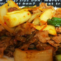 em1nchu's cooksnap of when they made 簡単♪豚ばらキムチ炒め♪.