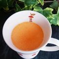 taako1552's cooksnap of when they made オレンジ・きな粉ミルクドリンク.