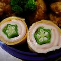 わたるんママ's cooksnap of when they made オクラとチーズの卵焼き.