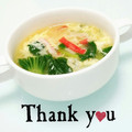 ＨＡＬ．Ｍ's cooksnap of when they made 簡単中華＊えのきと青梗菜のたまごスープ.