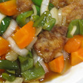 リヒター's cooksnap of when they made 揚げぎょうざの酢豚風♪.
