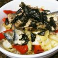 あみこ0120's cooksnap of when they made お昼に♩春キャベツとオイルサーディンの丼.