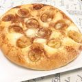 まゆこ．Ｍ's cooksnap of when they made とろ〜りバナナのフォカッチャ.