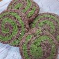 ほのけんmama's cooksnap of when they made 豆腐クッキーの生地で☆渦巻きクッキー.