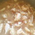 roseclover's cooksnap of when they made やわらか鶏ささみ大根おろし煮☆梅肉添え.