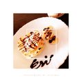 みつ⭐️えり's cooksnap of when they made 餃子の皮でデザート！パリパリミルフィーユ.