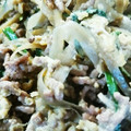 kayochi516's cooksnap of when they made ☆ほっとするおかず☆豚挽肉＆ごぼう炒め♪.