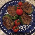 三浦家の奥さん's cooksnap of when they made ＊ピーマンの肉詰め＊.