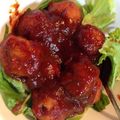こちょぼーる's cooksnap of when they made 子供大好き♡野菜たっぷり甘酢あん肉団子！.