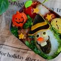 ruruchirin's cooksnap of when they made ☆キャラ弁☆ハロウィン☆アナ雪☆オラフ☆.