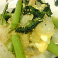 べるり's cooksnap of when they made ♪新玉ねぎと小松菜の味噌炒め♪.