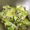 クックYU5TKP☆'s cooksnap of when they made 塩昆布きゃべつ.