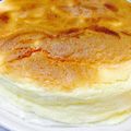 yume2255's cooksnap of when they made スライスチーズでスフレチーズケーキ.