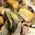 kanomi1970's cooksnap of when they made 厚揚げと豚肉の節約しょうが焼き.