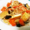 りょうびん's cooksnap of when they made 厚揚げで♪酢豚風炒め.