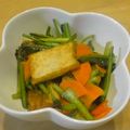 コグラ☆'s cooksnap of when they made なんの変哲もない厚揚げと小松菜の炒め煮.
