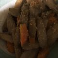 だんごろむし's cooksnap of when they made にんじんとごぼうの味噌煮.