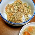 りんりおママ's cooksnap of when they made 簡単☆白滝混ぜ混ぜ肉そぼろ丼☆.