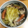 rin0418r24's cooksnap of when they made 炊飯器で簡単キャベツの煮込み.