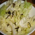 mikiha5's cooksnap of when they made キャベツと塩昆布とごま油のサラダ?.