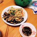 ベーコン兄貴's cooksnap of when they made 茄子とにらもやしのナムル.