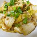 rieglay's cooksnap of when they made 白菜と厚揚げのピリ辛そぼろ煮.