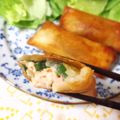 pirok65's cooksnap of when they made 鮭のシソチーズ春巻き.
